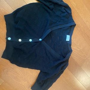 Aritzia crop cardigan